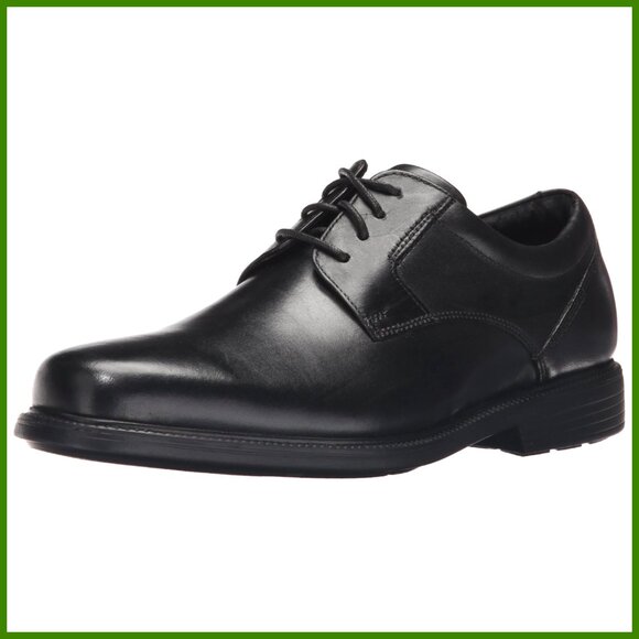 Lightweight Polished Leather Oxfords for All-Day Wear